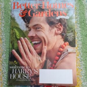Harry Styles Better Homes And Gardens Magazine
